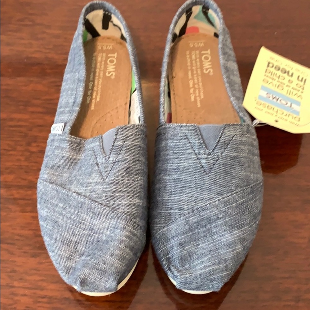 Toms Classic Blue Chambray